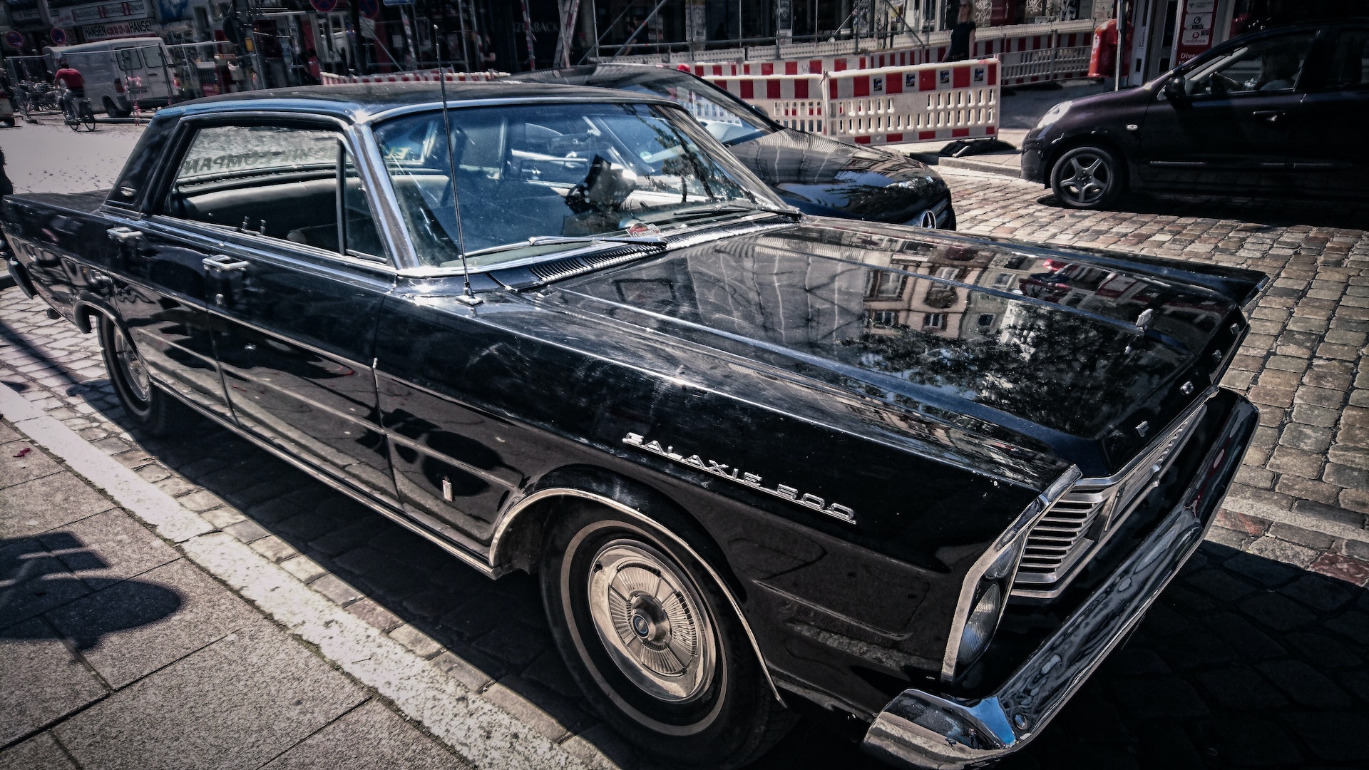 black car